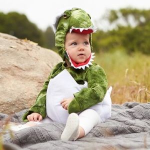 Pottery Barn Dinosaur Egg Halloween Costume 0-6 mo